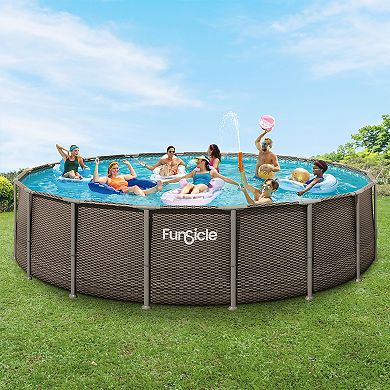 Funsicle 18 ft Oasis Designer Pool - Double Rattan
