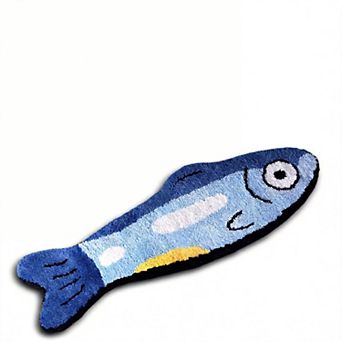 Fish Cute Bath Mat Non-slip Bedroom Decor