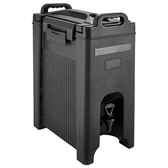 Insulated Beverage Dispenser Set, Two 5-Gallon Drink Dispensers with Spigot for Hot and Cold Drinks