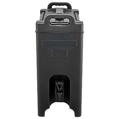 Insulated Beverage Dispenser Set, Two 5-Gallon Drink Dispensers with Spigot for Hot and Cold Drinks