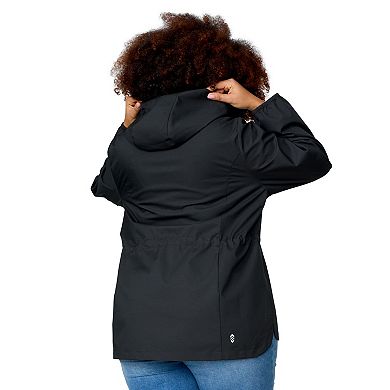 Free Country Women's Plus Size X2O Anorak Rain Jacket