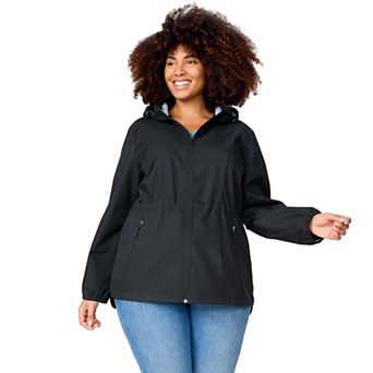 Free Country Women's Plus Size X2O Anorak Rain Jacket