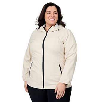 Free Country Women's Plus Size X2O Anorak Rain Jacket