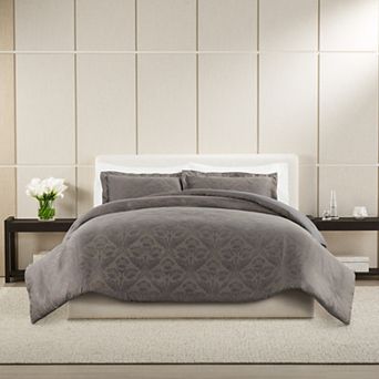 Simply Vera Vera Wang Floral Trellis Jacquard Comforter Set