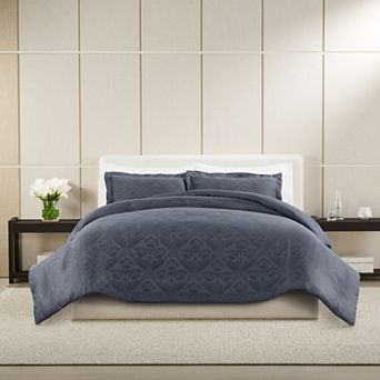 Simply Vera Vera Wang Floral Trellis Jacquard Comforter Set