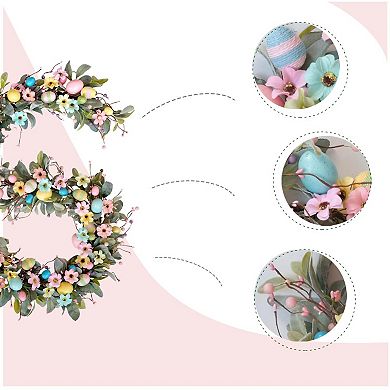 70" Easter Spring Artificial Flower Garland Easter Decoration