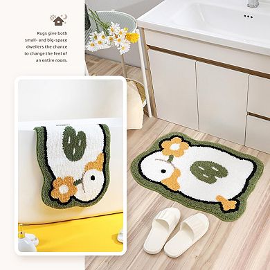Goose Bath Rug Non Slip Soft Floor Mat 18" x 26"