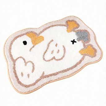 Goose Bath Rug Non Slip Soft Floor Mat 18" x 26"