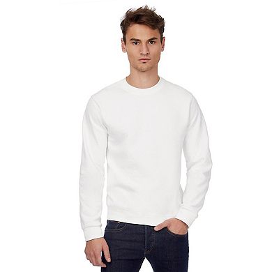B&C Mens Crew Neck Sweatshirt Top