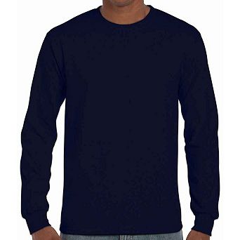 Gildan Unisex Adult Ultra Cotton Long-Sleeved T-Shirt