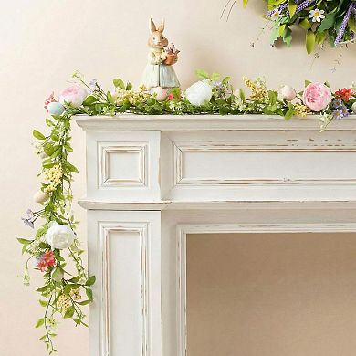 5ft Easter Garland Spring Home Wedding Decor