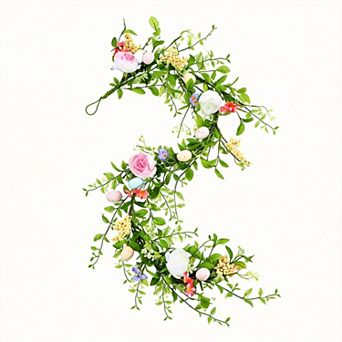 5ft Easter Garland Spring Home Wedding Decor