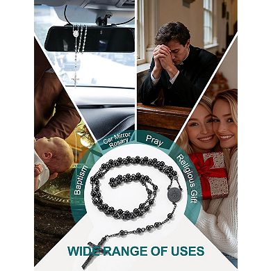 Custom Rosary Necklace Beads Gift Packed