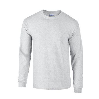 Gildan Unisex Adult Ultra Plain Cotton Long-Sleeved T-Shirt