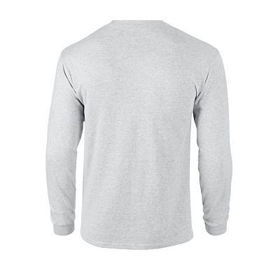 Gildan Unisex Adult Ultra Plain Cotton Long-Sleeved T-Shirt