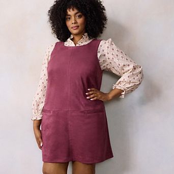 Plus Size LC Lauren Conrad Crew Neck Shift Dress