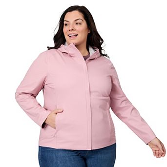 Free Country Women's Plus Size X2O Packable Rain Jacket