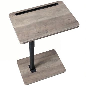 Sofa Armrest Tray Table 360° Swivel Height Adjustable