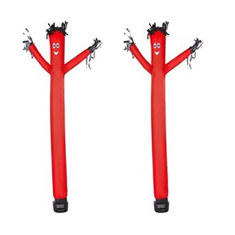 2 Pack 6 ft Inflatable Tube Man Kit with Blower for Events, Parties, and Outdoor Displays