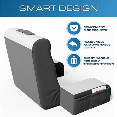 Bed Rest Pillow: Plush Armrest, Comfortable Support for Reading, Gaming, TV, or Post-Surgery