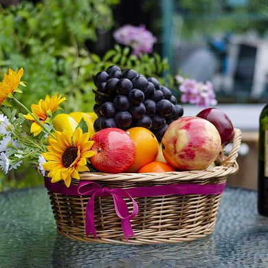 Gift Basket Empty to Fill with Handle for Easter Birthday Mother's Day