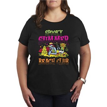 Plus Size Disney's The Nightmare Before Christmas Spooky Summer Graphic Tee