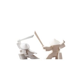 Samurai Warrior Decor Incense Holder: Decorative Figurine for Home, Office, Kids' Room