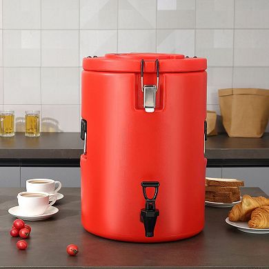 Insulated Drink Dispenser, 4.5-Gallon Capacity for Coffee, Tea, and Juice