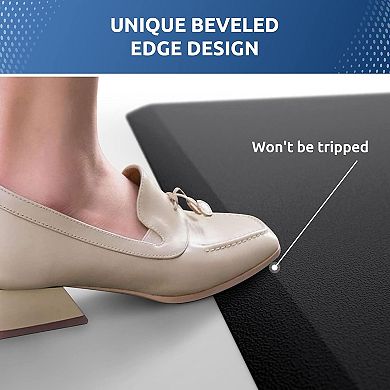 Cushioned Anti-Fatigue Kitchen Mat 17.3"x28" Non-Slip Waterproof for Sink & Office