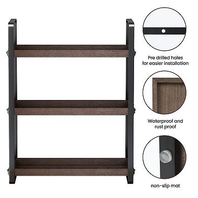 Bathroom Organizer 3 Tier Countertop Shelf