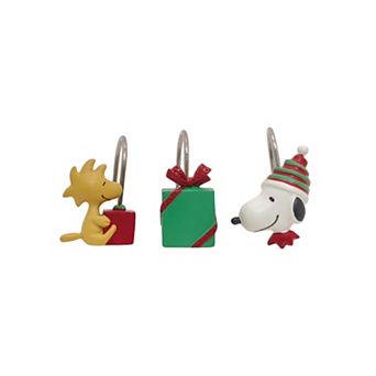 St. Nicholas Square® Peanuts Holiday Shower Curtain Hooks