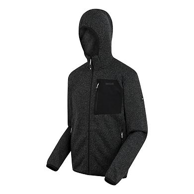 Regatta Mens Newhill Marl Full Zip Fleece Jacket