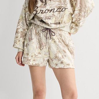 Juniors' Camo Lounge Shorts