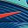 Turquoise Orange Blue
