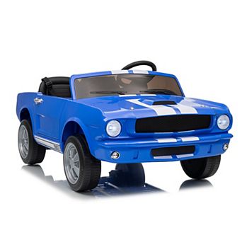 ANIXOL 24V Licensed Shelby GT350 LED Ride-On Car for Kids 2 Seater with Remote Control