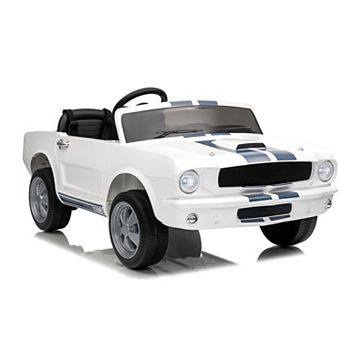 ANIXOL 24V Licensed Shelby GT350 LED Ride-On Car for Kids 2 Seater with Remote Control