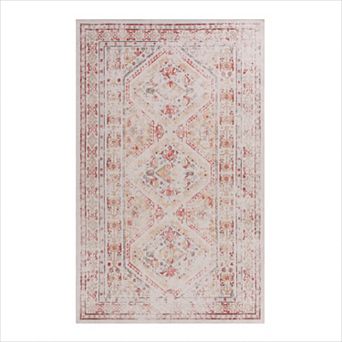 KWPZQEB Bohemian Washable Rug, 60" X 96", Indoor Decorate Furniture