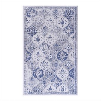 KWPZQEB Bohemian Washable Rug, 60" X 96", Indoor Decorate Furniture