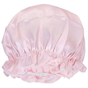 Women's Silk Satin Night Cap Elastic Sleep Bonnet Hair Care Cover