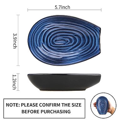 5.7" Ceramic Spoon Rest Cooking Holder Kitchen