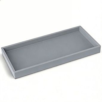 Silicone Vanity Tray Bathroom Counter Organizer