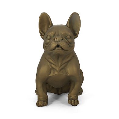 KWPZQEB Cast Stone French Bulldog Garden Statue