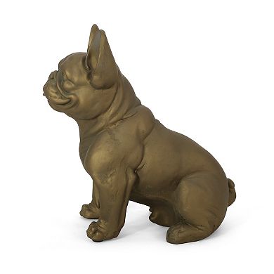 KWPZQEB Cast Stone French Bulldog Garden Statue