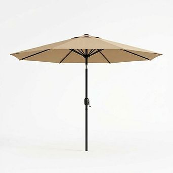 10FT Premium Patio Umbrella,Heavy Duty 8-Rib Steel Frame with Crank & Tilt,UV Protection for Outdoor