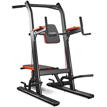 HARISON Multifunction Power Tower with Bench, Pull Up Bar Dip Station for Home Gym (HRK-408)