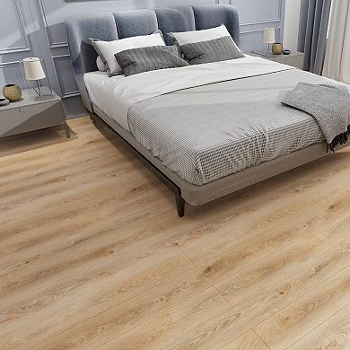 36-Pack Grey Wood Peel Stick Floor Tiles 54sqft Waterproof Removable Vinyl Planks