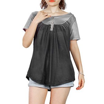 Women’s Floral Button Blouse