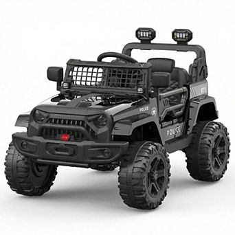 ANIXOL 12V Kids Ride-On Electric Car, Remote Control, Dual Motors, Single Seat