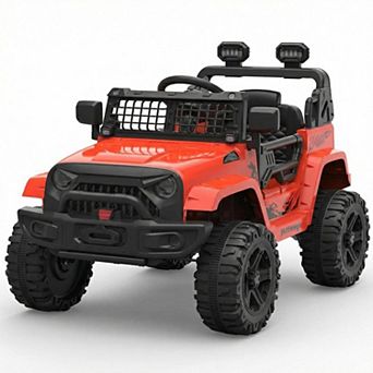 ANIXOL 12V Kids Ride-On Electric Car, Remote Control, Dual Motors, Single Seat