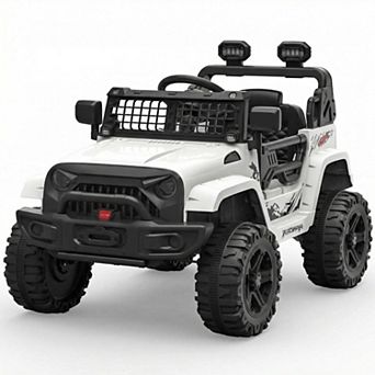 ANIXOL 12V Kids Ride-On Electric Car, Remote Control, Dual Motors, Single Seat